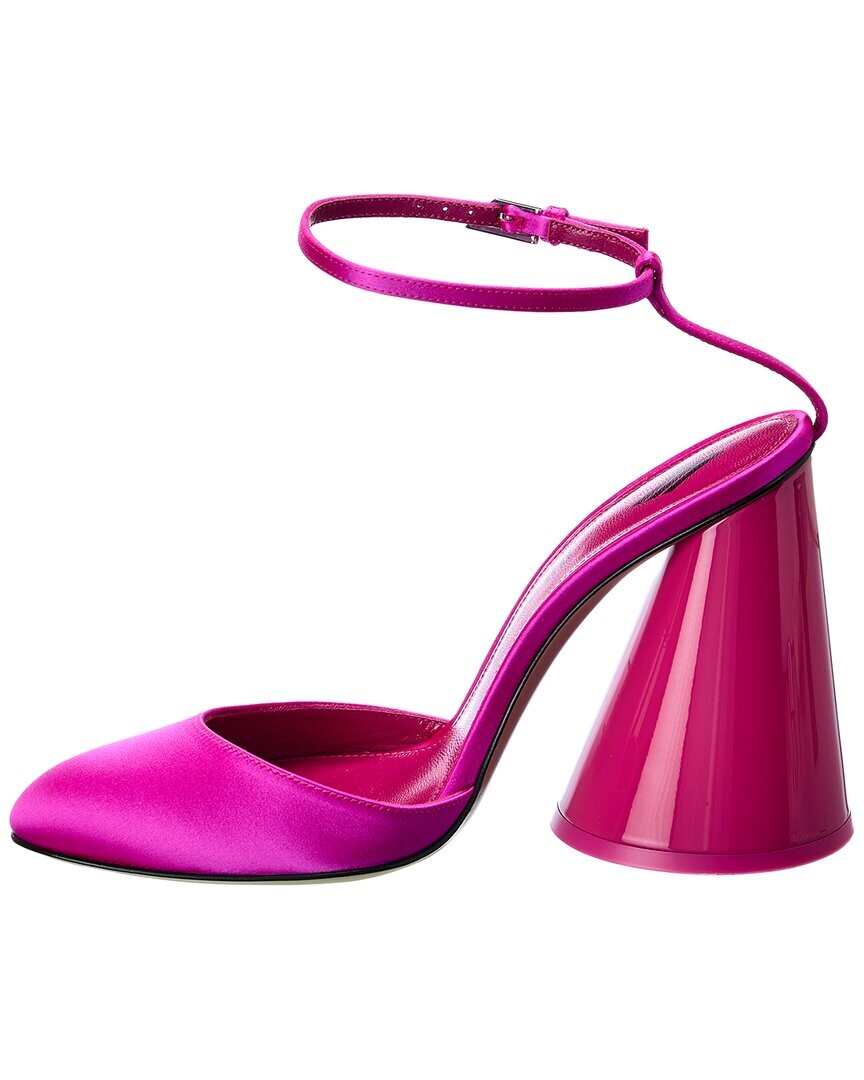 

Атласные туфли Attico Luz The Attico, розовый