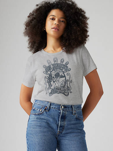 

Графическая культовая футболка Levi's, цвет Starstruck Heather Grey