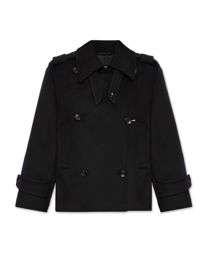 

Короткое пальто лавено Max Mara, синий