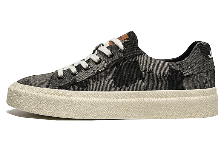 

Кроссовки Jeep Skateboarding Shoes Men Low-top Camouflage Gray, серый