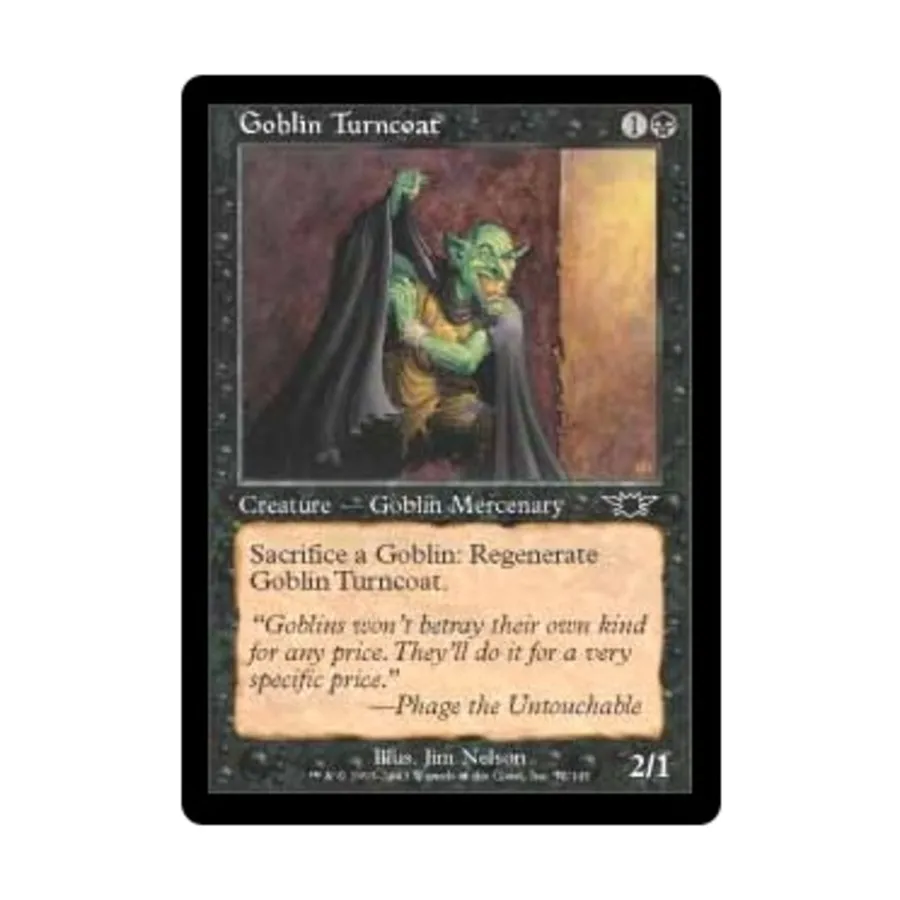 

CCG Гоблин-перебежчик (С) (Фольга), MTG - Legions