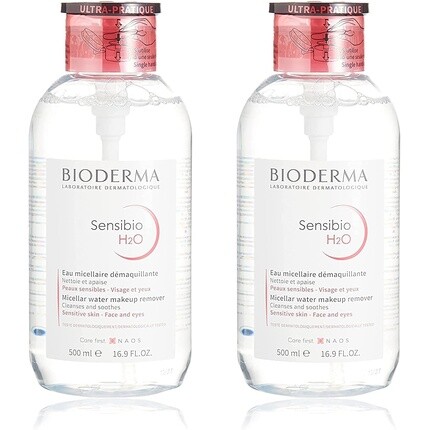

Мицеллярная вода Sensibio H2O для чувствительной кожи, 500 мл, 2 шт., Bioderma