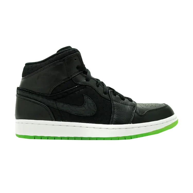 

Кроссовки Air Jordan 1 Phat 'Action Green', черный