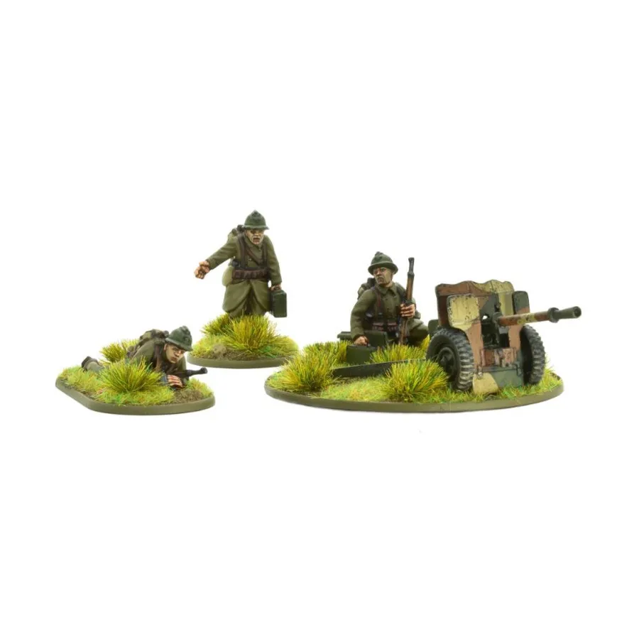 

25-мм легкая противотанковая пушка французской армии, Bolt Action - French - French Army (28mm)