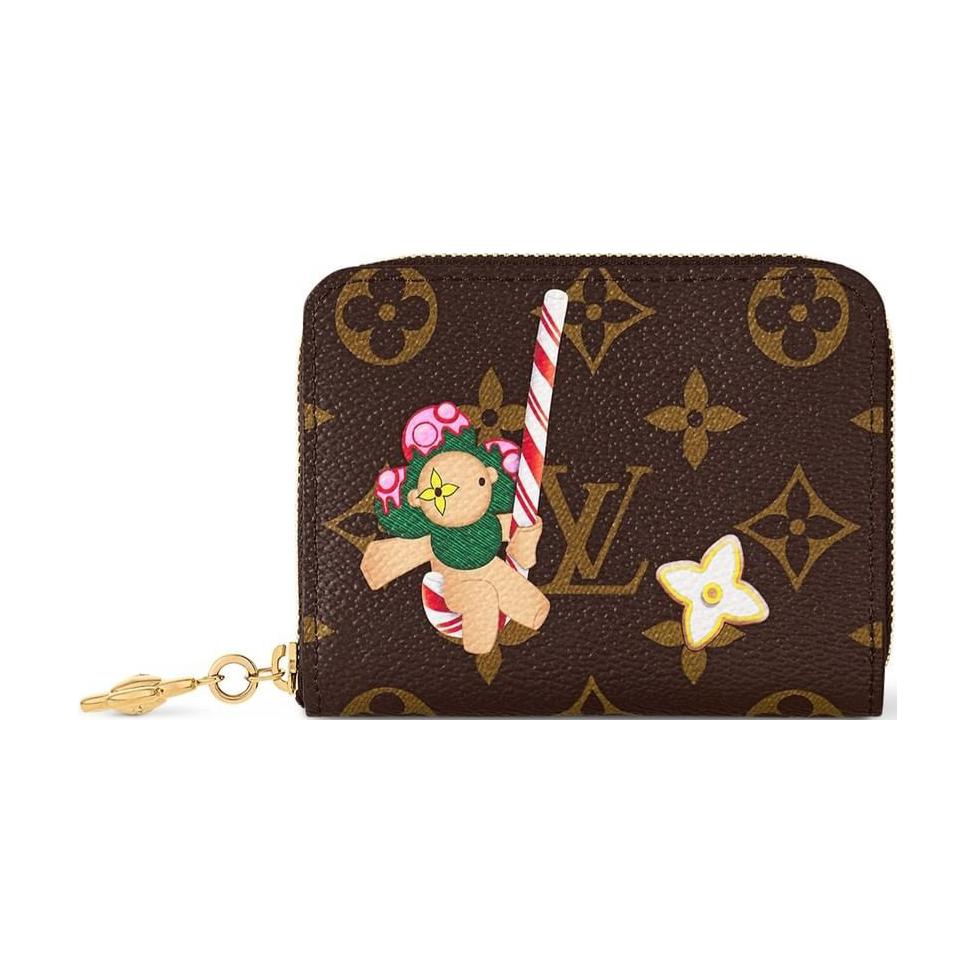 

LOUIS VUITTON Кошелёк-монограмма Zippy Candy Red