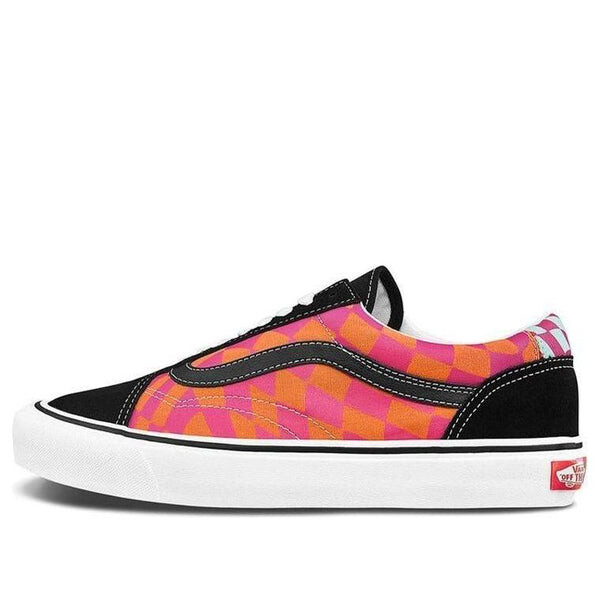 

Кроссовки old skool twist 'warp checker' Vans, черный