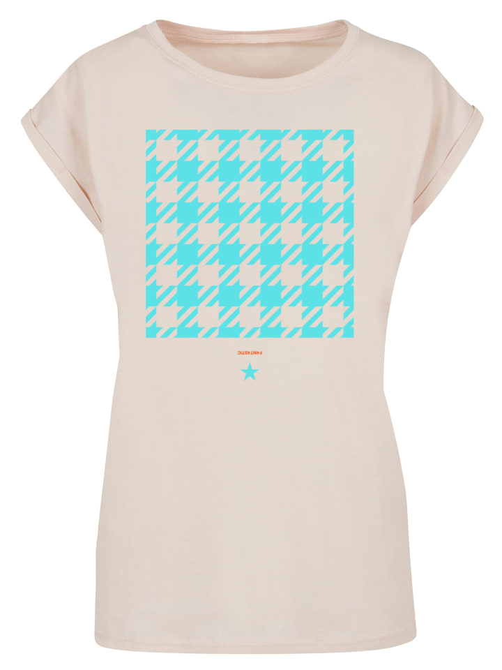 

Футболка в клетку гусиная лапка синего цвета в цвете Whitesand F4NT4STIC, Синий, Футболка в клетку гусиная лапка синего цвета в цвете Whitesand F4NT4STIC