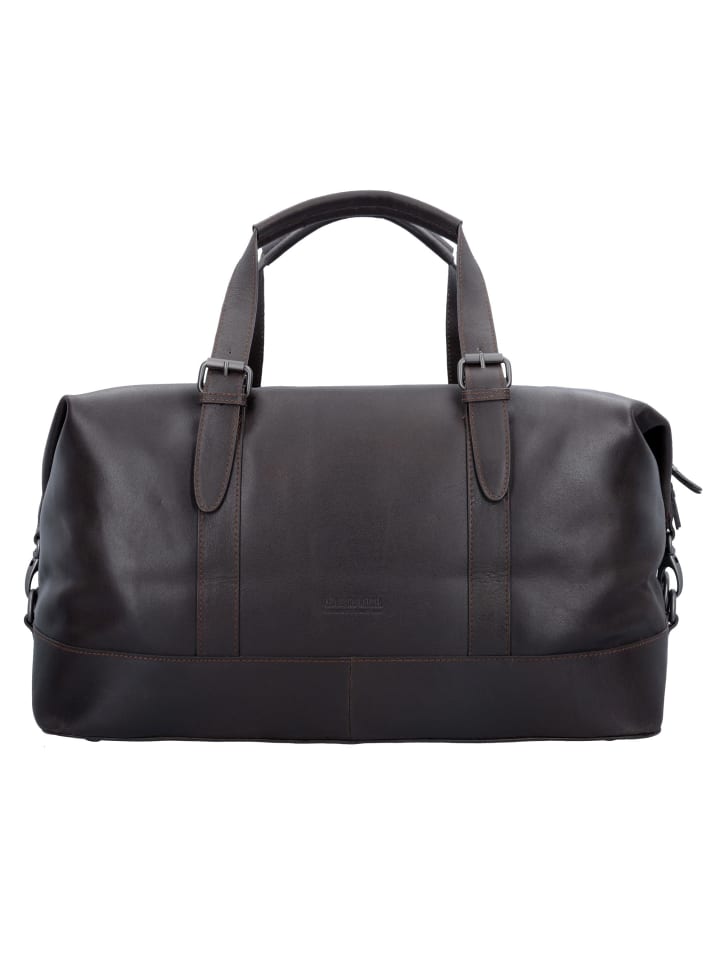 

Leonhard Heyden Дорожная сумка Dakota Weekender, кожаная, 50 см, коричневого цвета