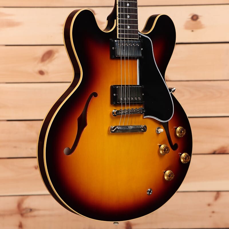 

Электрогитара Gibson 1959 ES-335 Reissue VOS - Vintage Burst - A930154 - PLEK'd