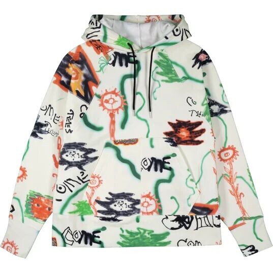 

Худи Come Tees Floral Triangle Converse, цвет Knochen