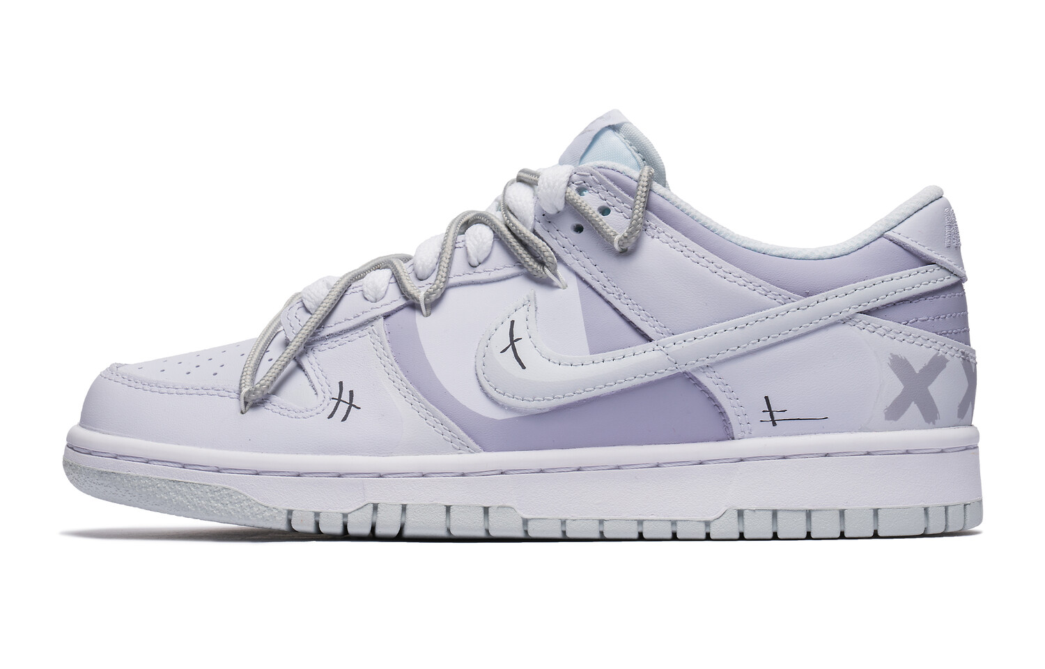 

Кроссовки Nike Dunk Skateboard Shoes Women's Low-Top White