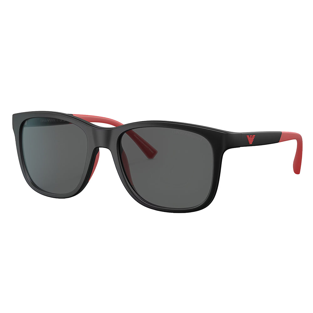 

Emporio Armani KIDS EK 4184 500187 49 мм детские солнцезащитные очки-подушки, цвет matte black