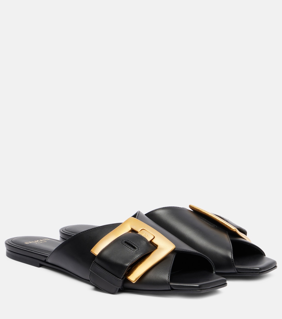 Кожаные сандалии Anthem Balmain, 0Pa Noir