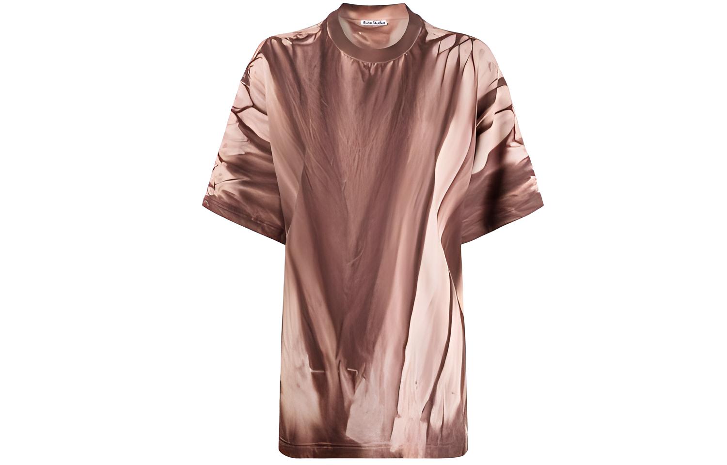 

Acne Studios Футболка женская бежевая Tan, Бежевый, Acne Studios Футболка женская бежевая Tan