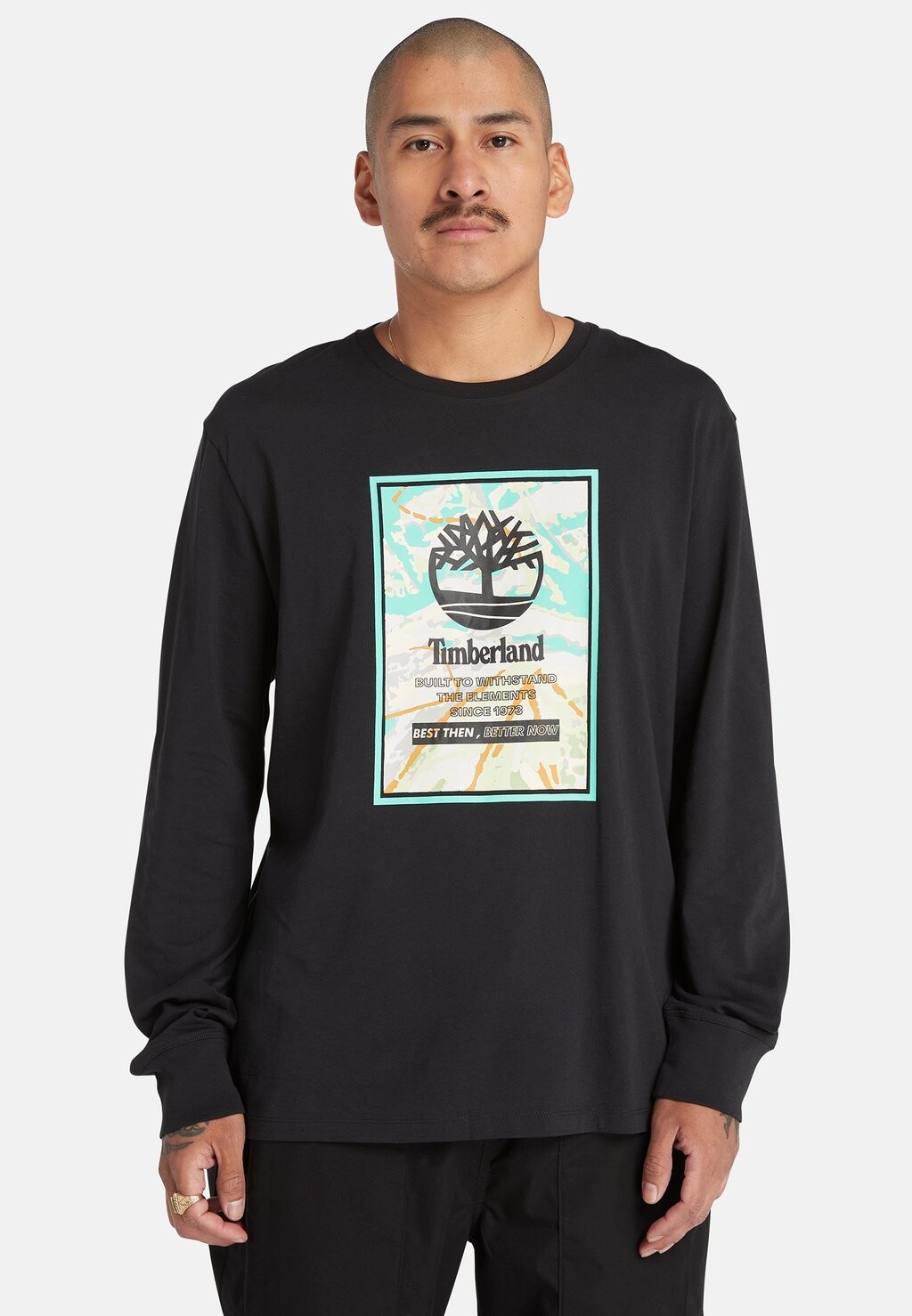 

футболка с длинным рукавом Ski School Stack Logo Timberland, черный