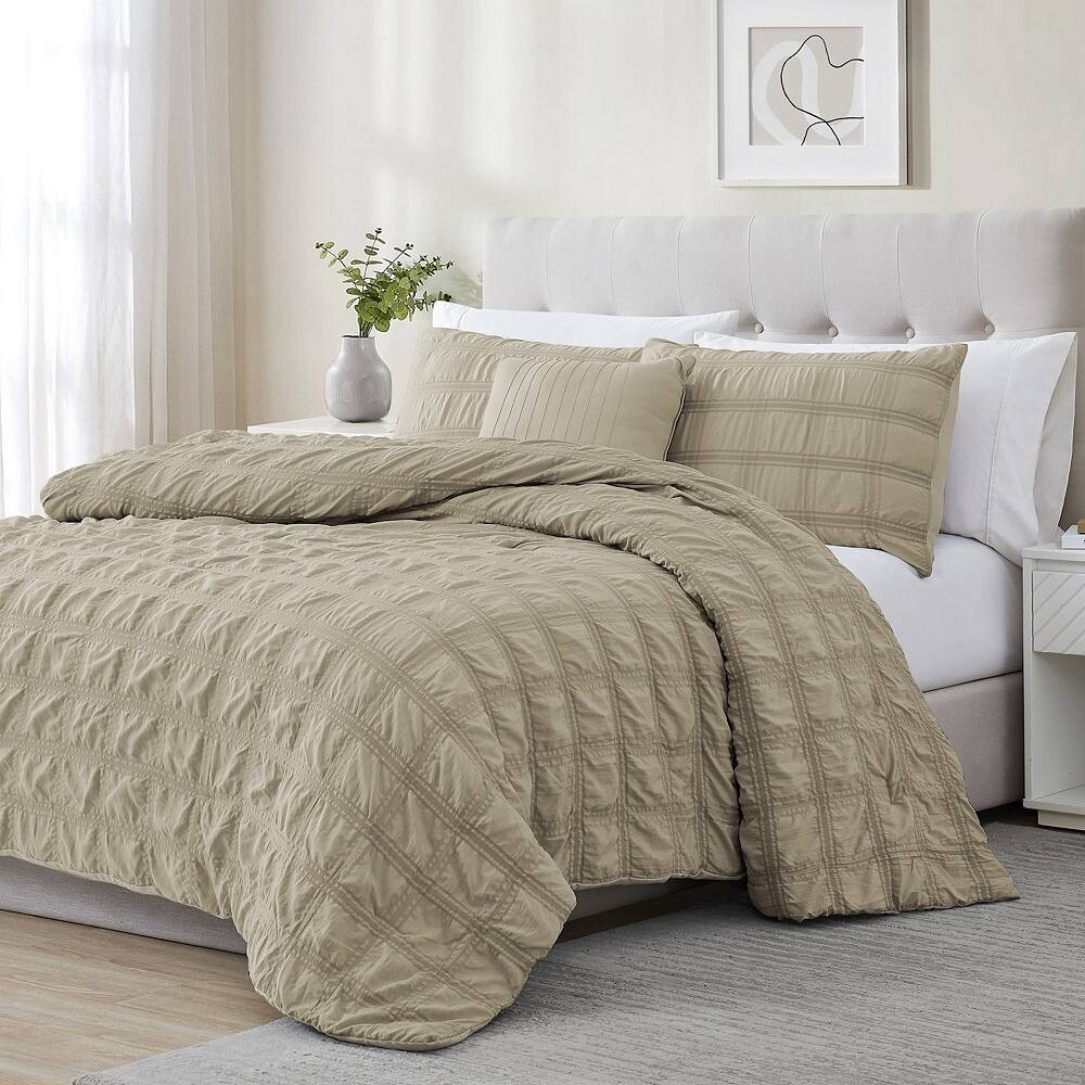 

Комплект одеял Ramallah Eliza Seersucker — 4 предмета RT Design, цвет Tan
