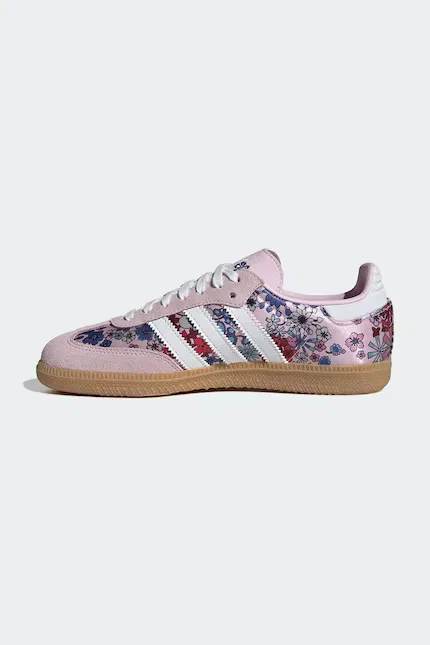 Кроссовки детские SAMBA OG Adidas Originals, розовый — фото 4