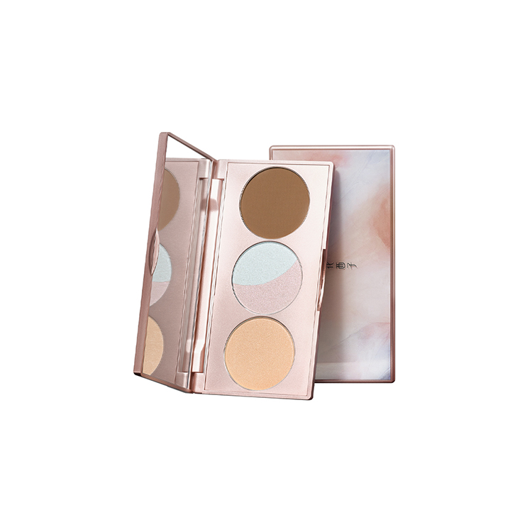 

Палетка для контуринга и хайлайтинга Lotus Flower Shadow Play с эффектом выравнивания тона кожи 01/02 Florasis