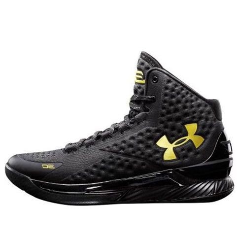 

Кроссовки curry 1 'blackout' Under Armour, черный