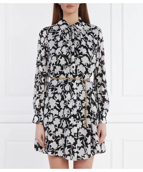 

Платье с поясом Michael Kors, черный