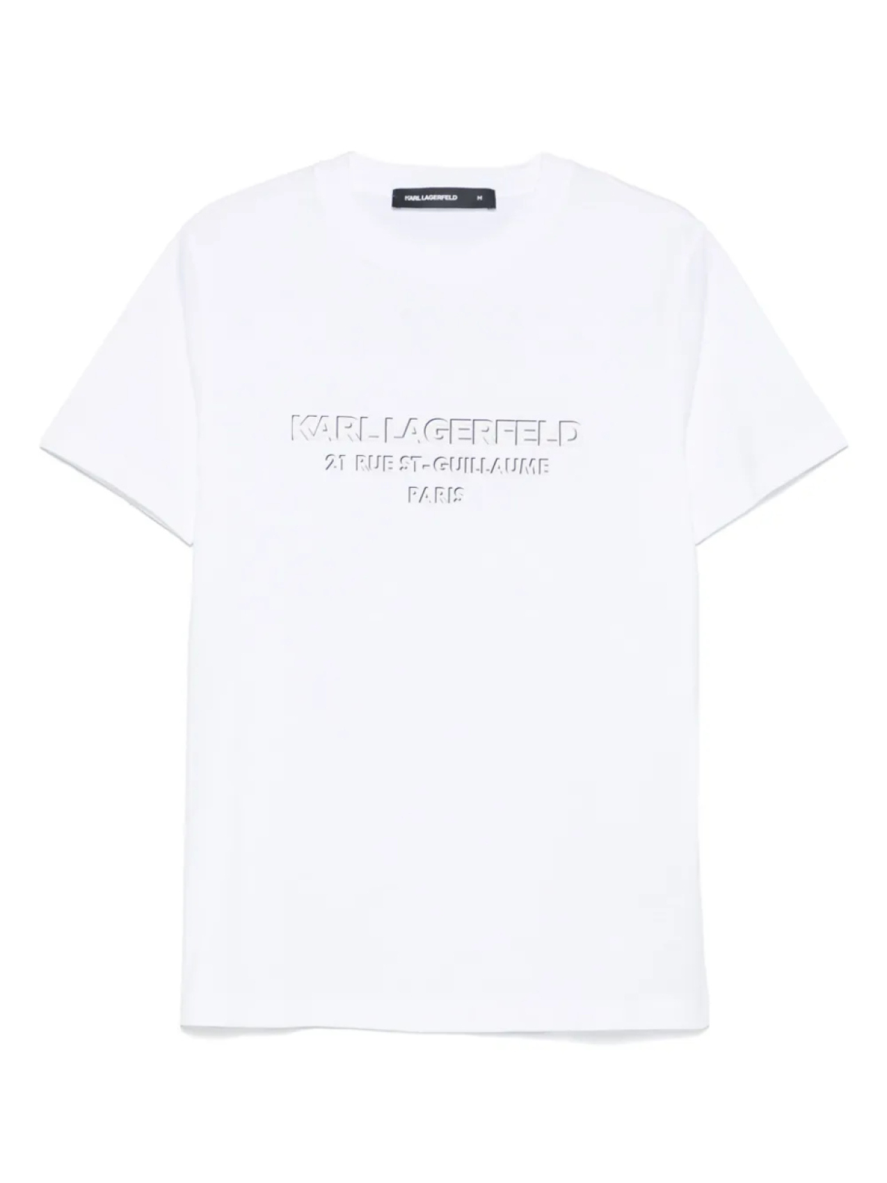 

Футболка с логотипом Karl Lagerfeld, белый
