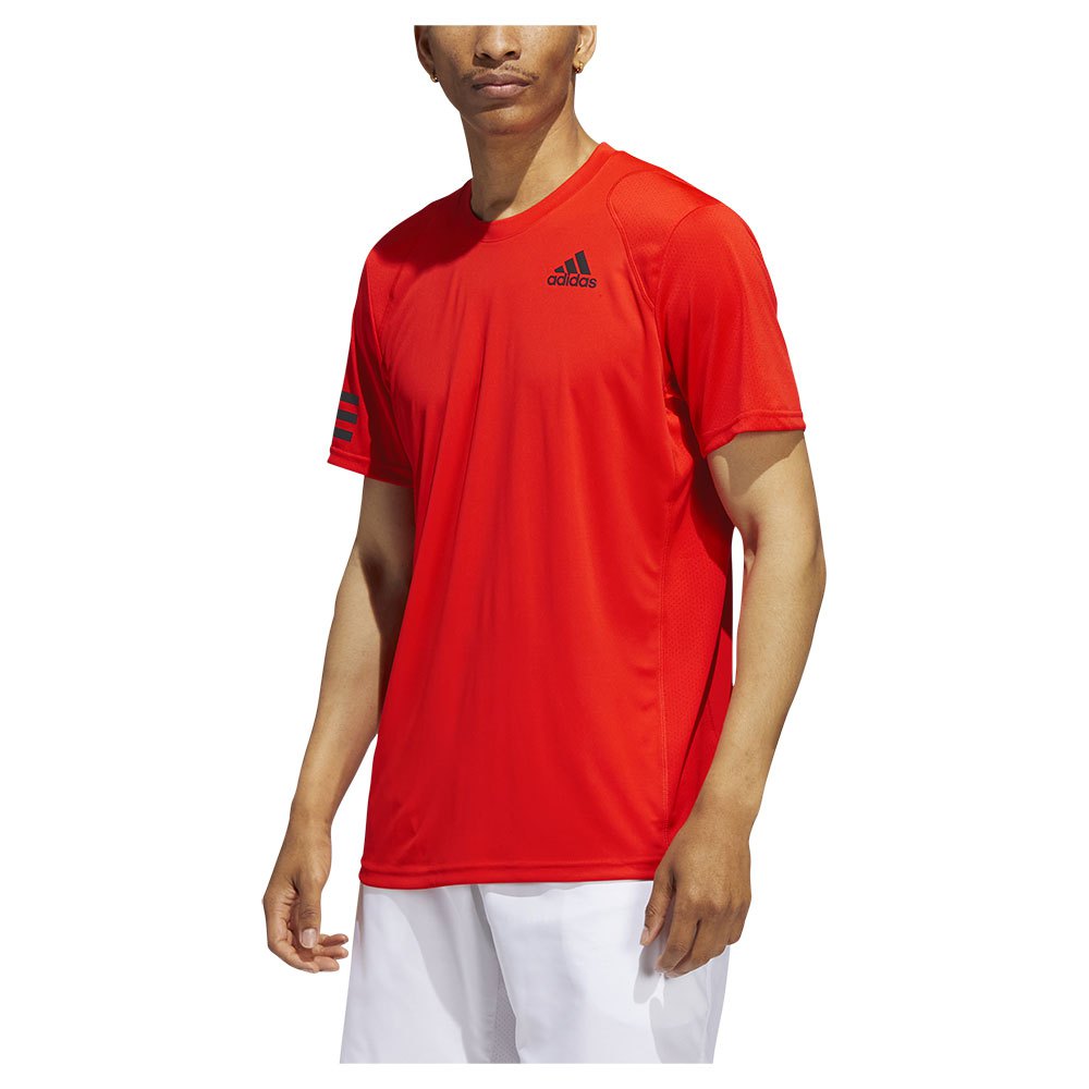 

Футболка adidas Club 3 Stripe, оранжевый