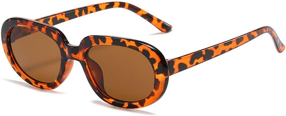 

Винтажные овальные солнцезащитные очки для женщин, маленькие овальные солнцезащитные очки в стиле ретро, ​​черные с красными линзами, женские защитные очки UV400 LOVQZAOF, Hd2