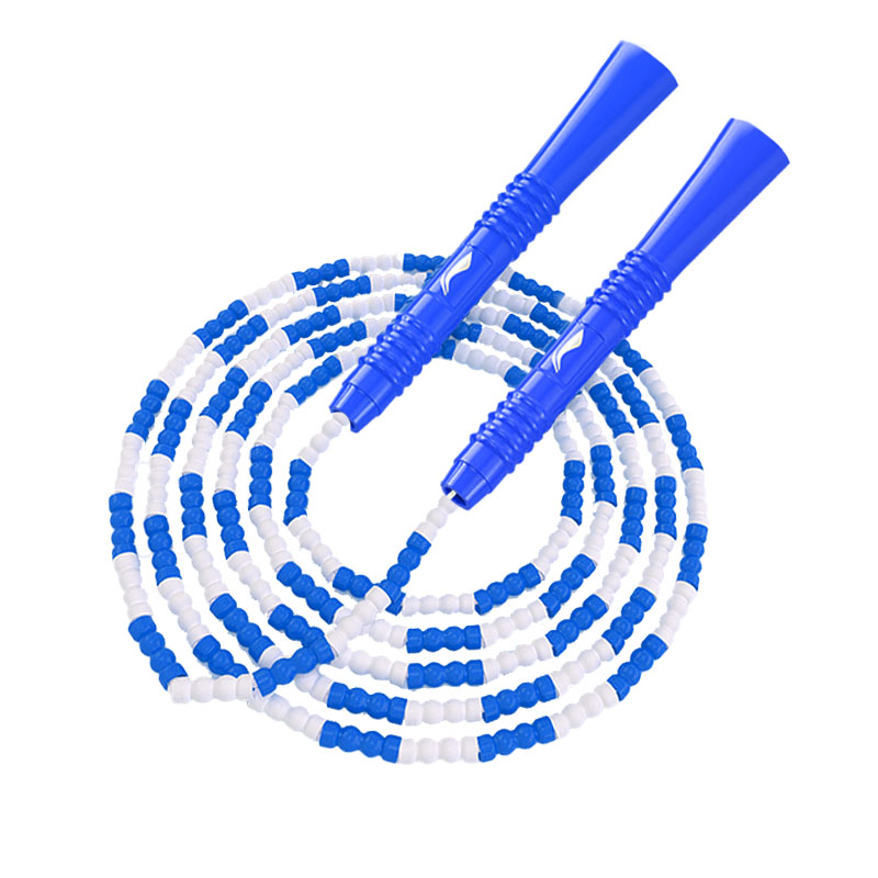 

Скакалка материал тросик pvc dty материал ручки пластик детская примерно 2,6 м LINING, белый