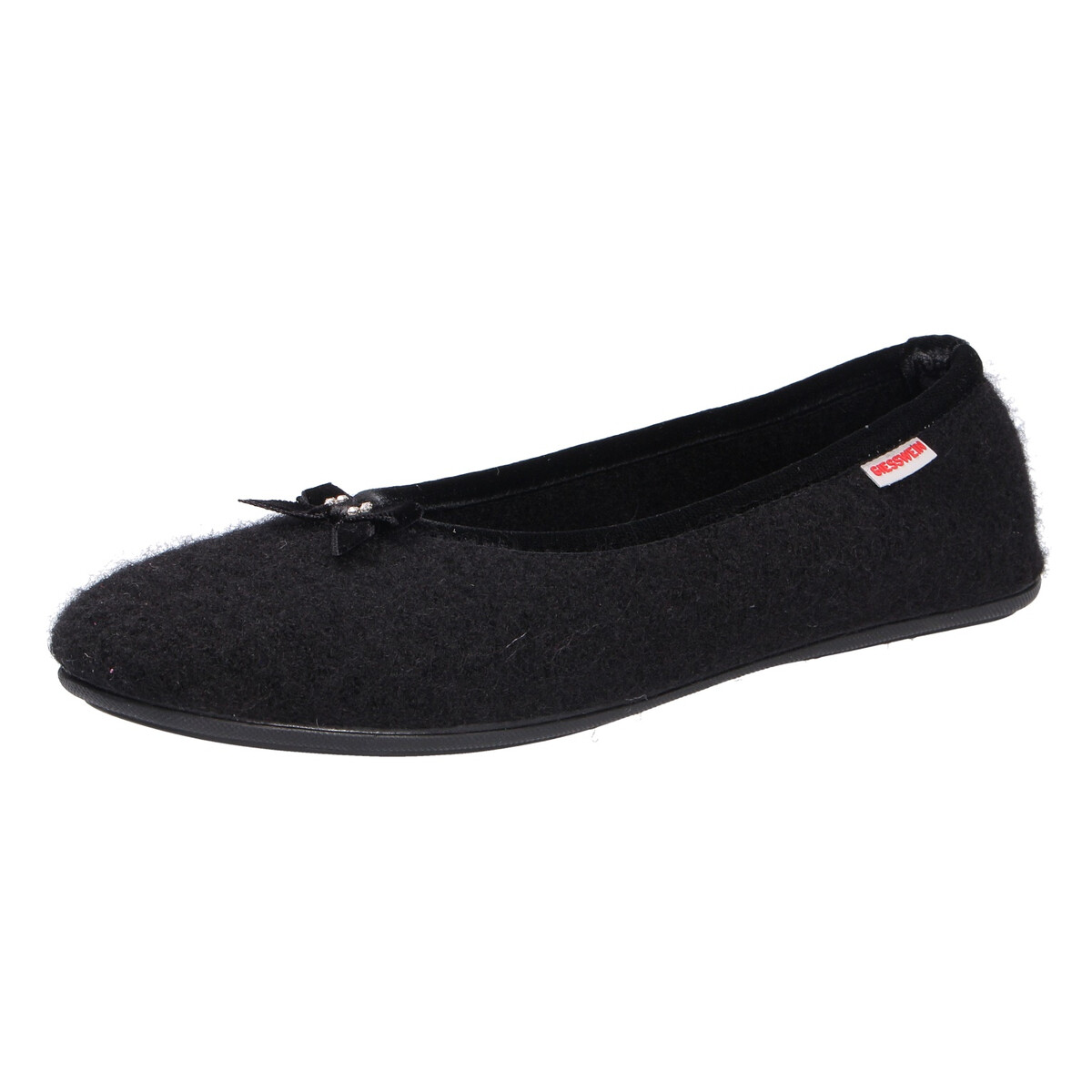Тапочки Giesswein Hüttenschuhe, черный