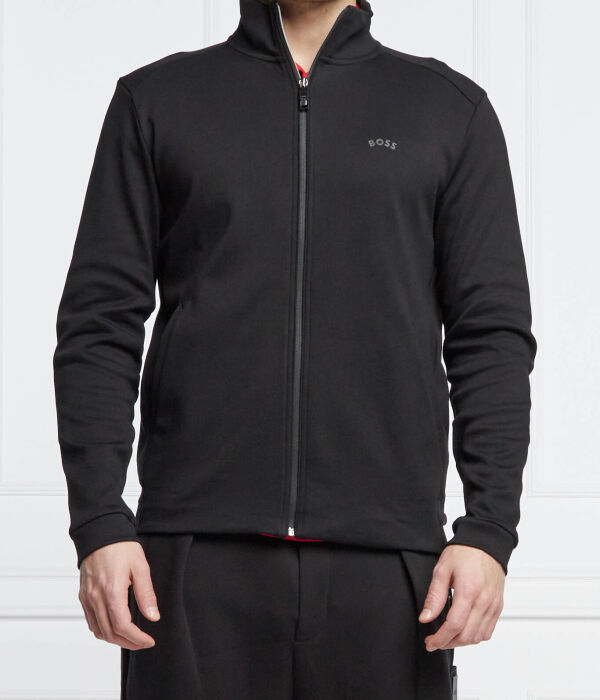 

Свитер сказ изогнутый Regular fit Boss Green, черный