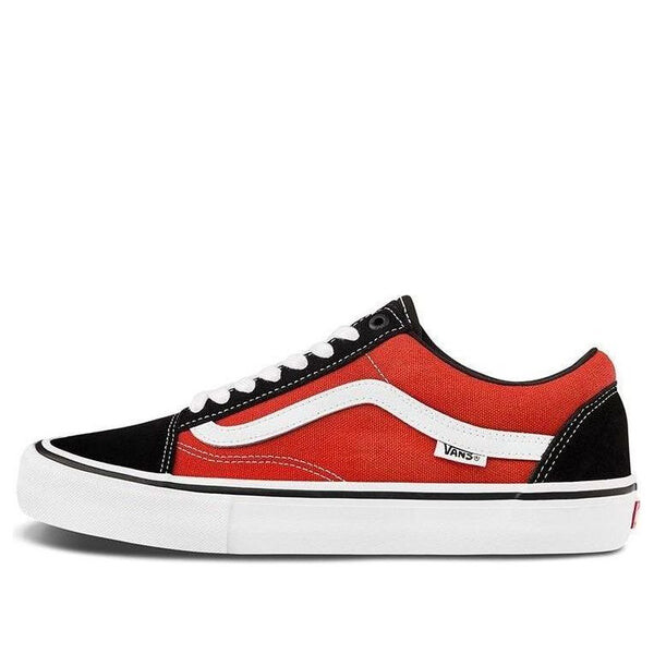 

Кроссовки old skool pro black/red Vans, черный
