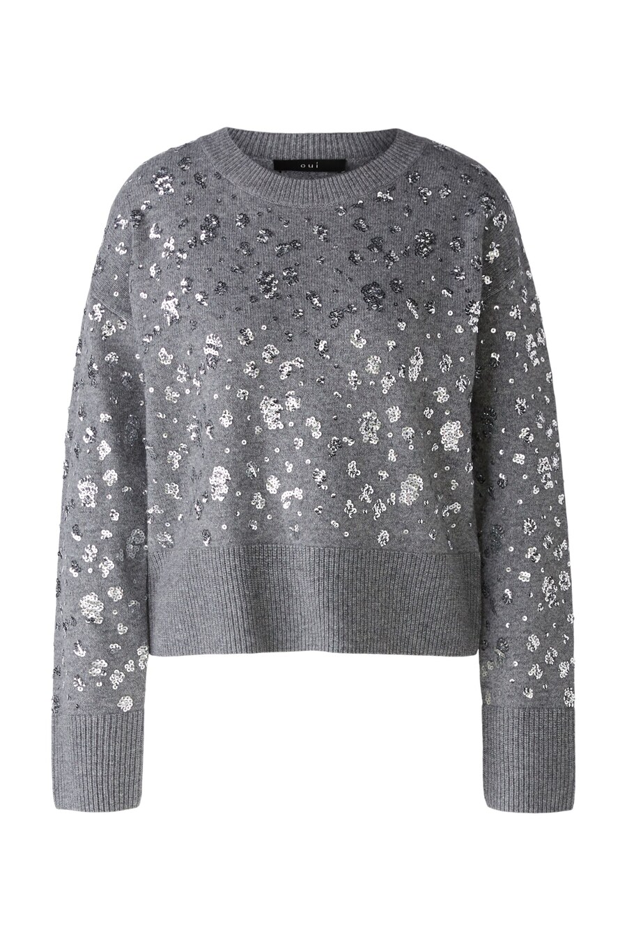 

Свитер OUI Sweater, цвет mottled grey