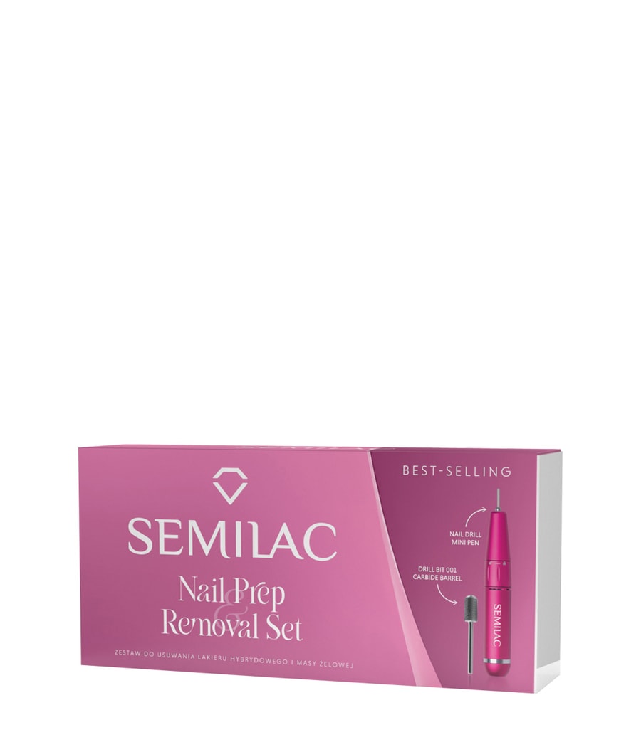 

Набор лаков для ногтей Semilac Colour's Set Semilac Nail Prep & Removal, 1 шт.