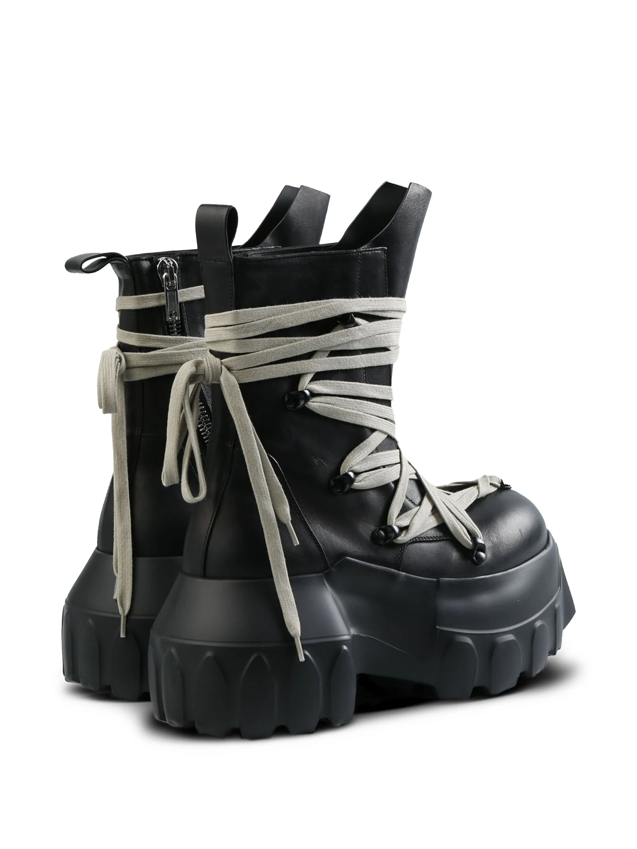 Сапоги голливудского мега-тратора Rick Owens, черный — фото 3