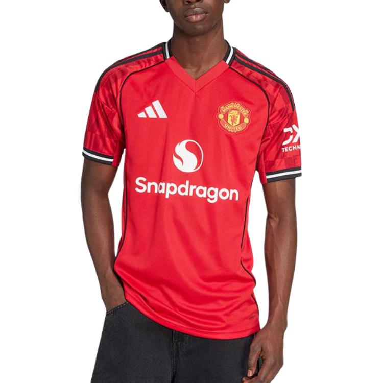 Футболка Manchester United 25/26 Home с доставкой для участников AdiClub Adidas, красный — фото 2