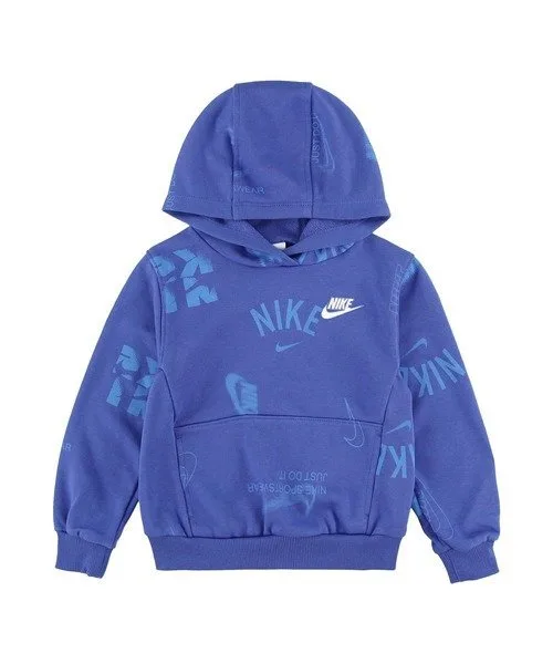 Детская толстовка/худи NKN CLUB BRAND ENERGY AOP HOOD (90-100 см) Nike, BLUE