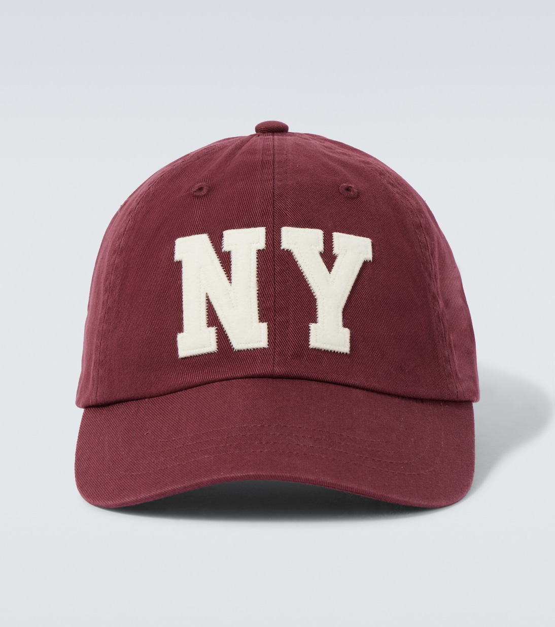 

Бейсболка хлопковая с логотипом Polo Ralph Lauren, Red Wine