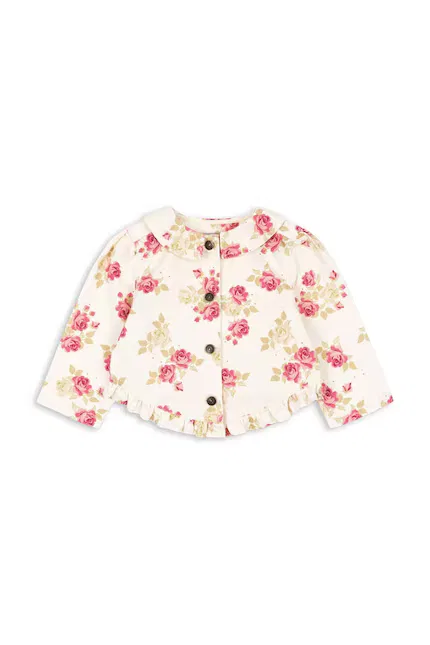 Куртка джинсовая MAGOT FRILL JACKET Konges Sløjd, бежевый