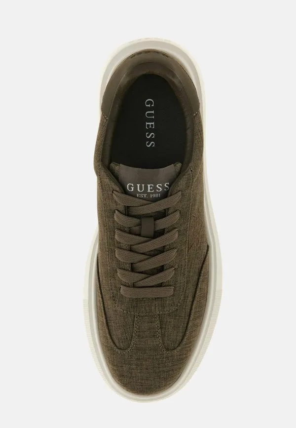Кроссовки с логотипом plaza Guess, Braun — фото 3