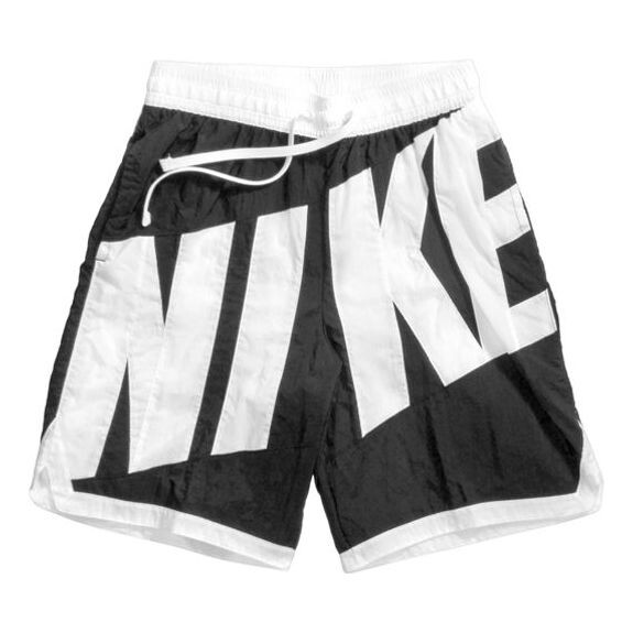 

Шорты throwback woven basketball shorts men black Nike, черный