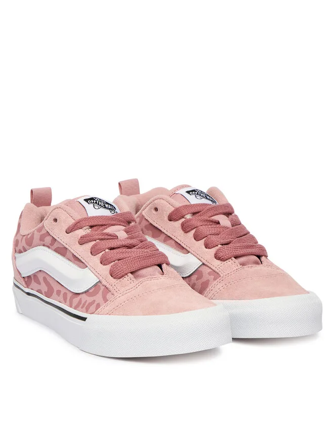 Vans Кроссовки Knu Skool VN000D2TFPR1 из розовой ткани — фото 2
