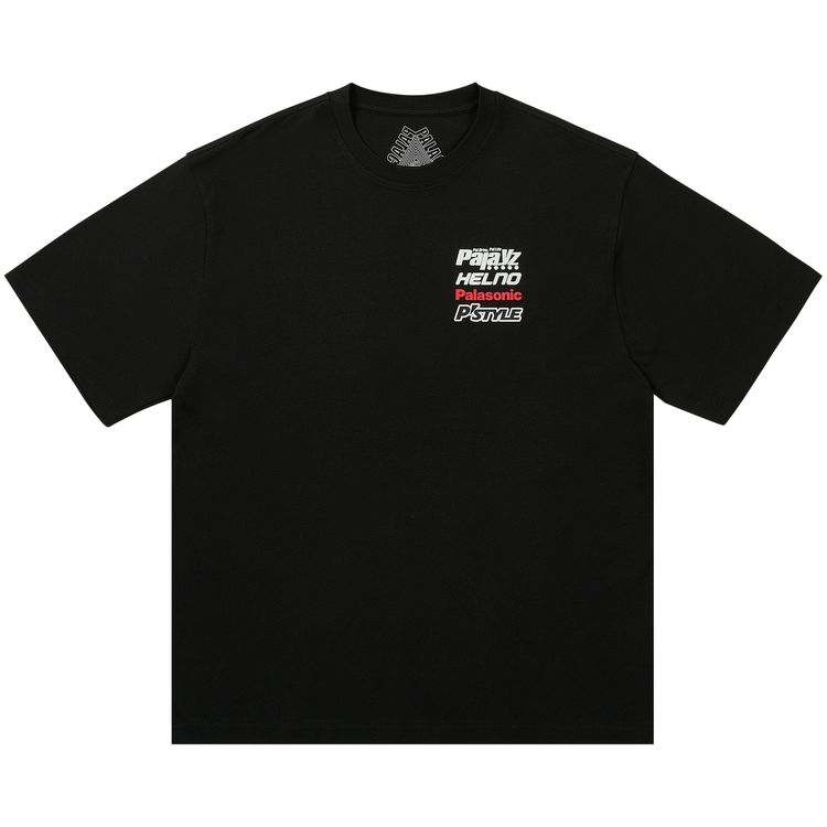 

Футболка Palace Racey T-Shirt 'Black', черный