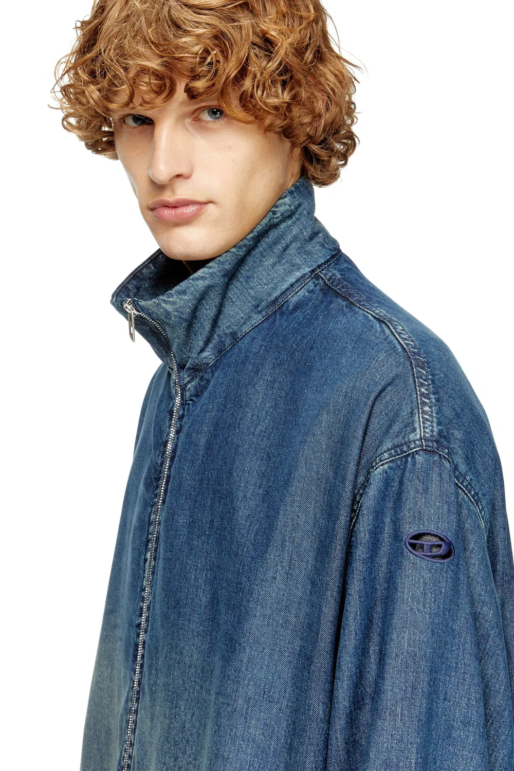 Мужская джинсовая куртка-блузон D-KRAP-S6 Diesel, Indigo Blue — фото 2