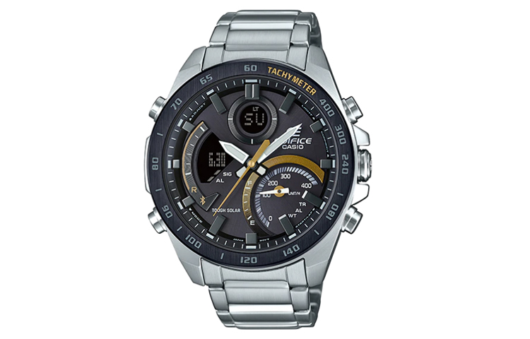 

CASIO Часы Men EDIFICE Black Watch ECB-900DB-1C