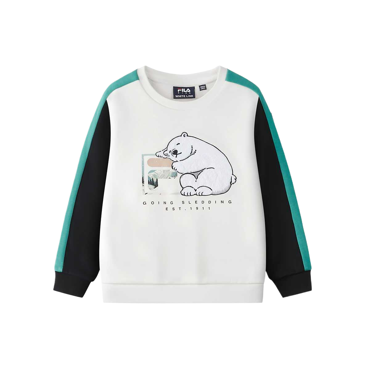 

Толстовка для детей 3-7 лет FILA KIDS, белый