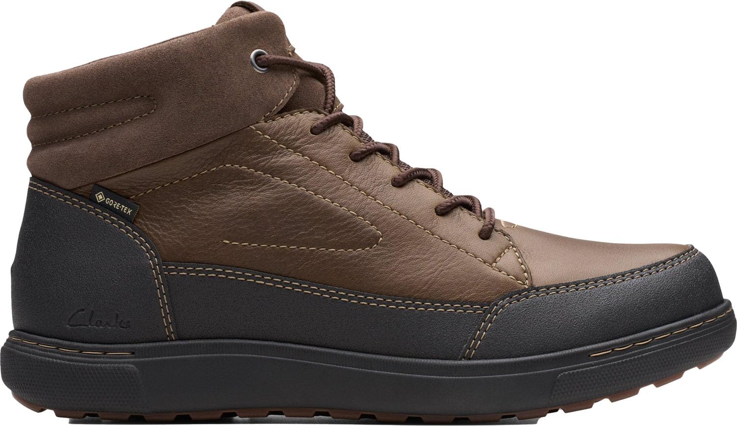 

Мужские ботинки Clarks Mapstone Hi Gore-Tex, темно-коричневый