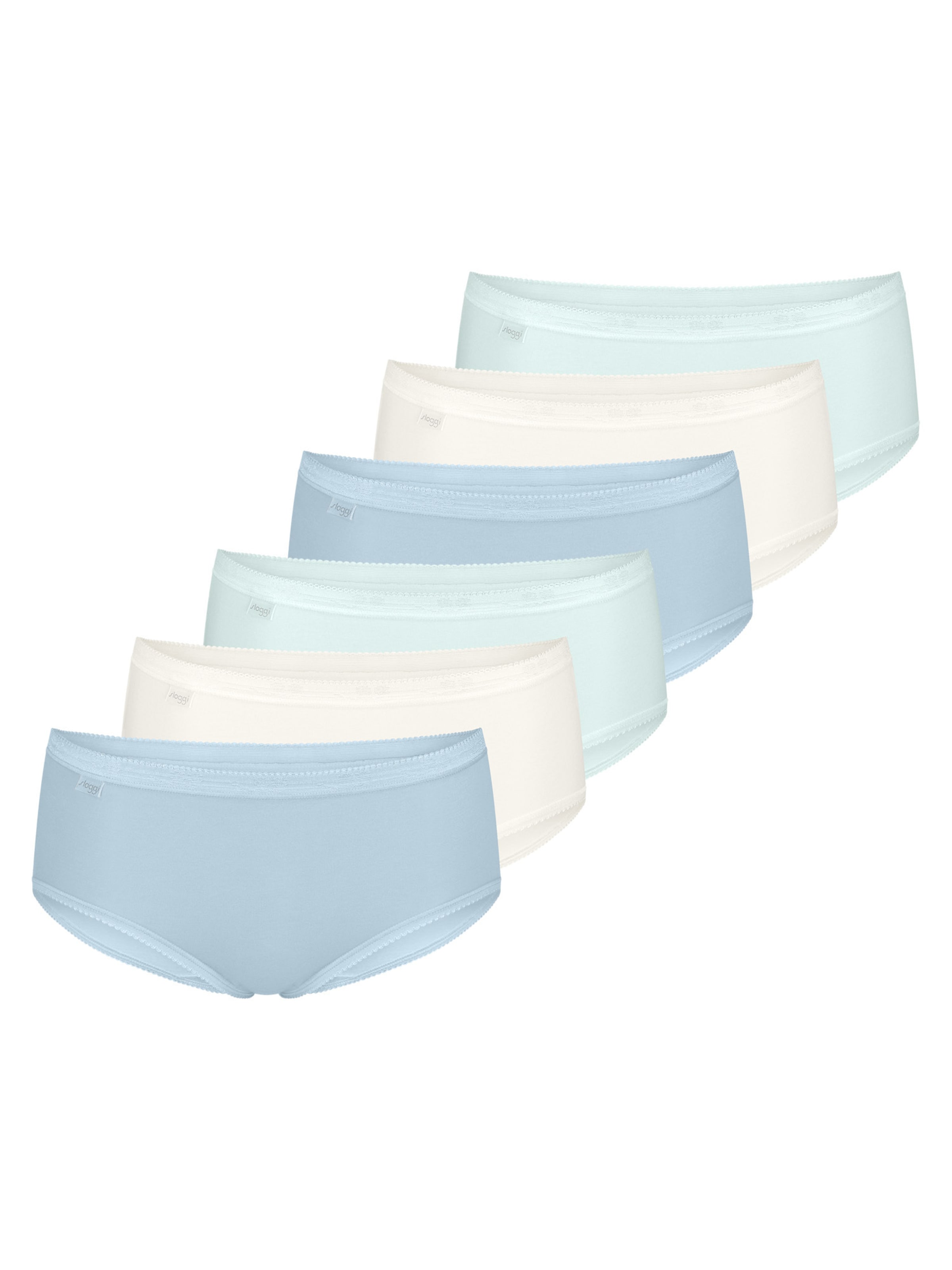 

SLOGGI Трусики 'Basic+' в светло-голубом цвете