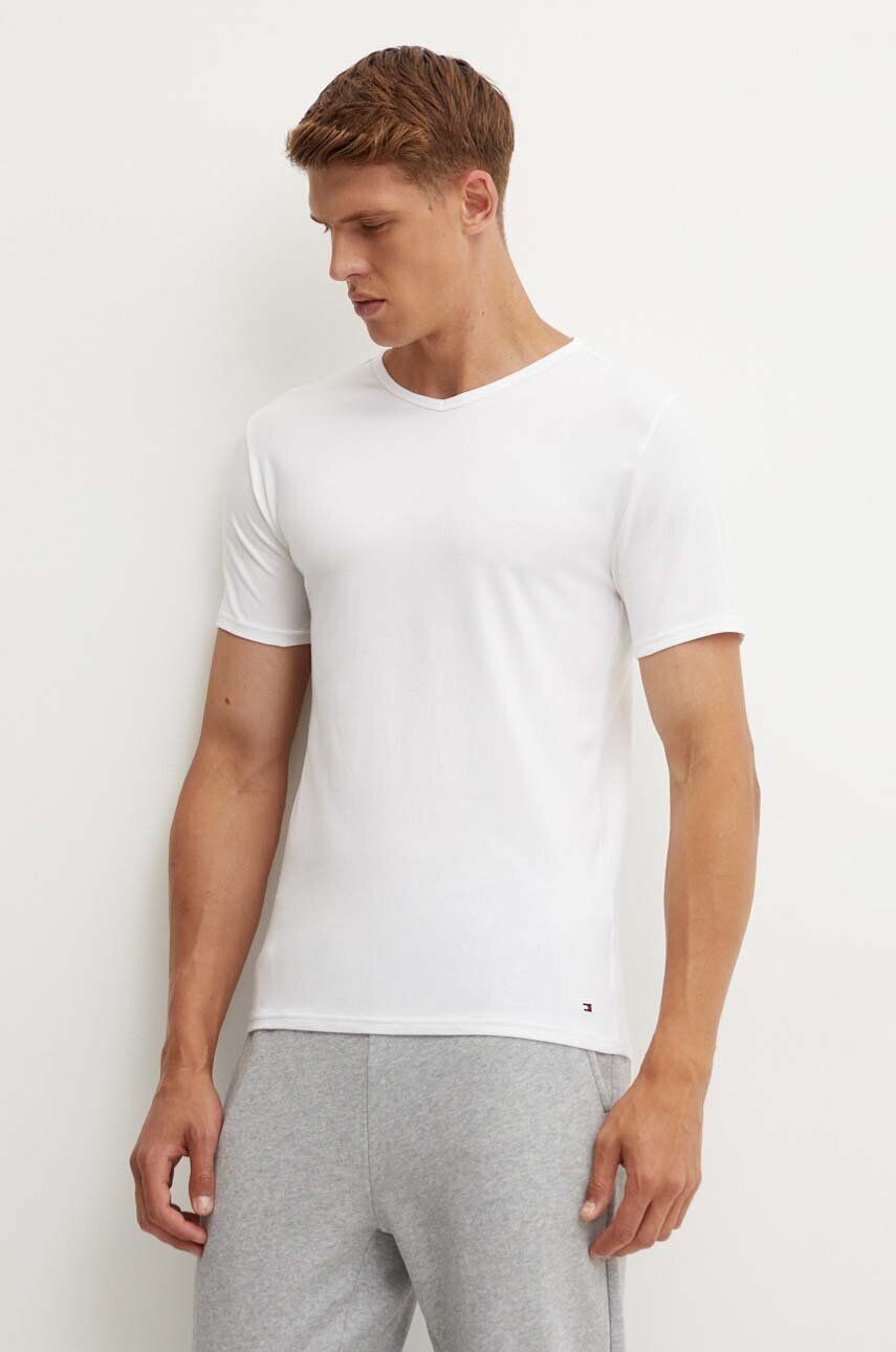 Комплект хлопковых футболок Tommy Hilfiger, 3 шт, серый — фото 4