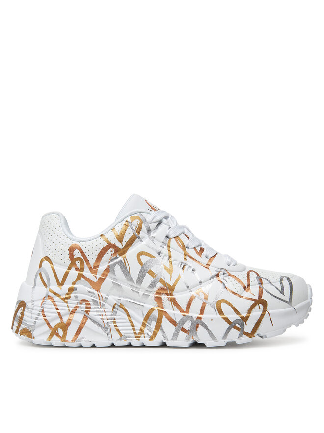 

Кроссовки Uno Lite-Metallic Love 314067L/Wtgd Skechers, белый