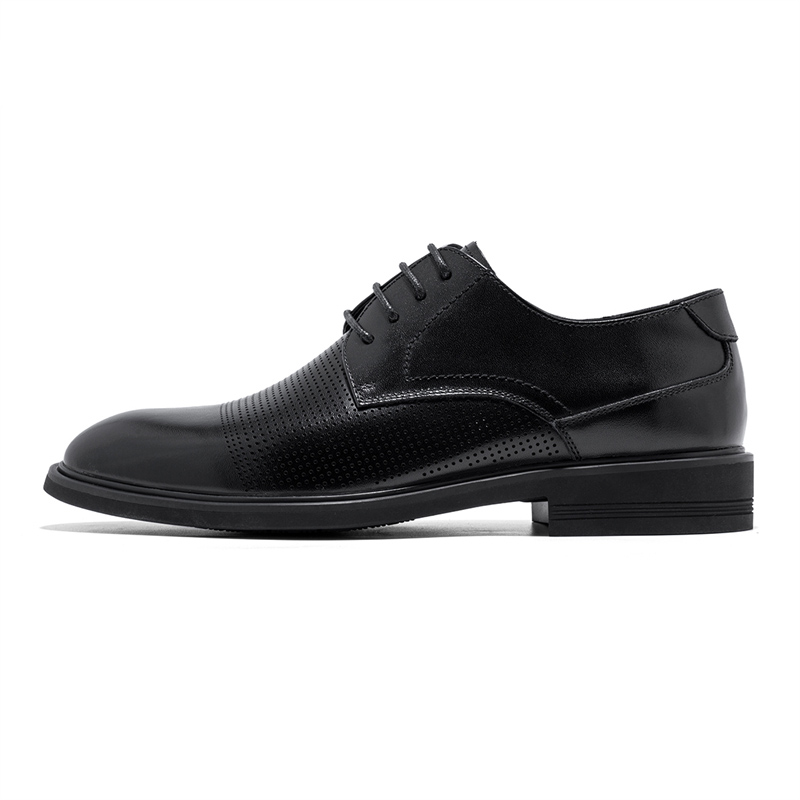 SEPTWOLVES Мужские туфли черно-коричневые, цвет Brown (Standard Leather Shoe Size) — фото 4